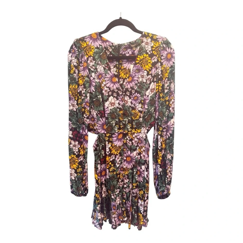 AFRM Botanical Garden Monna Print Mini Dress - Picture 3 of 5